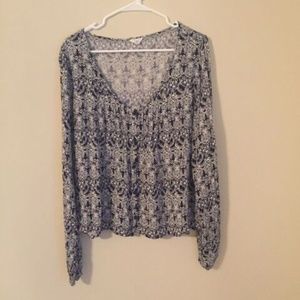 Aeropostale Patterned Blouse